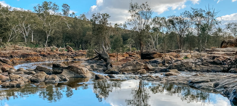 The Avon River at Bells Rapids