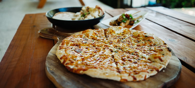 Pizza at Bailey Brewing Co in the Swan Valley