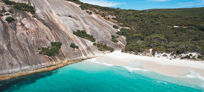 Voted the top beach in Australia in 2022, Misery Beach is one of the best beaches around Albany.