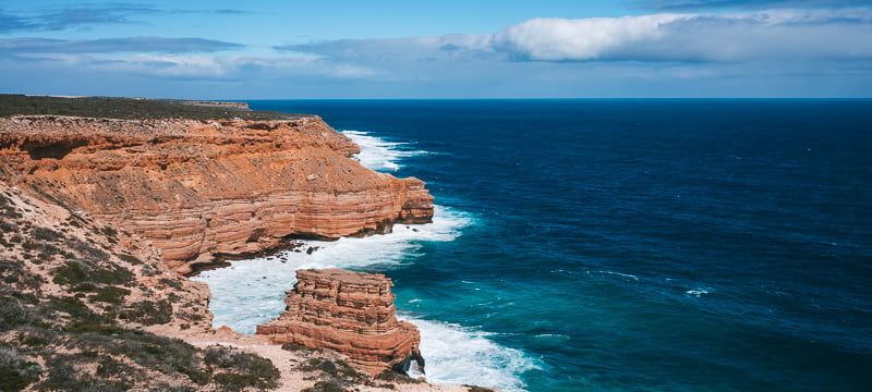 Coastal cliffs of Kalbarri National Park