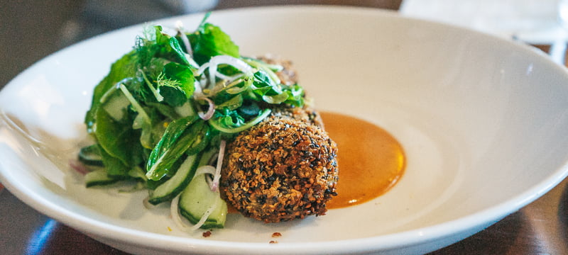 Lunch dish at Sandalford Bar & Restaurant