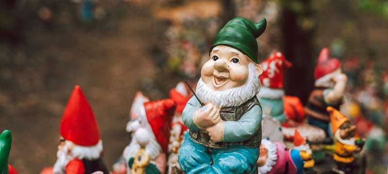 Gnomes at the quirky village of Gnomesville