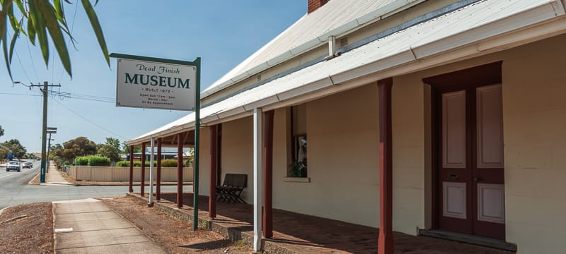 The Dead Finish Museum in Beverley.