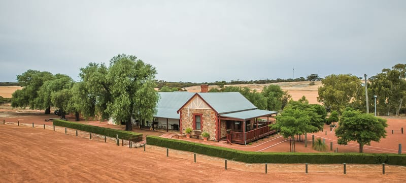 The heritage-listed Slater Homestead near Goomalling.